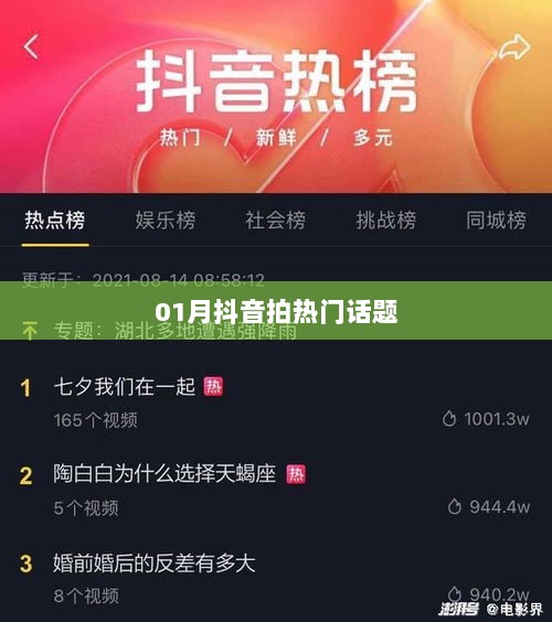 抖音热门话题拍摄指南，如何轻松上热门？