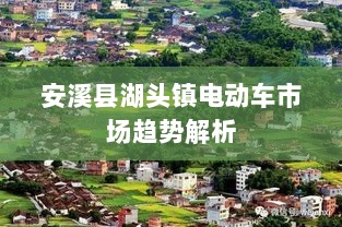 安溪县湖头镇电动车市场趋势解析