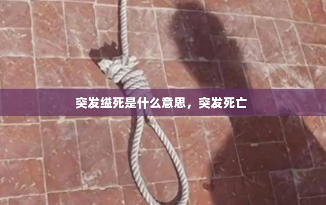 突发缢死是什么意思，突发死亡 