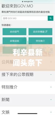 利辛县新闻头条下载，掌握最新地方资讯的便捷渠道