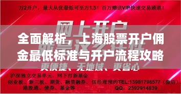 全面解析，上海股票开户佣金最低标准与开户流程攻略