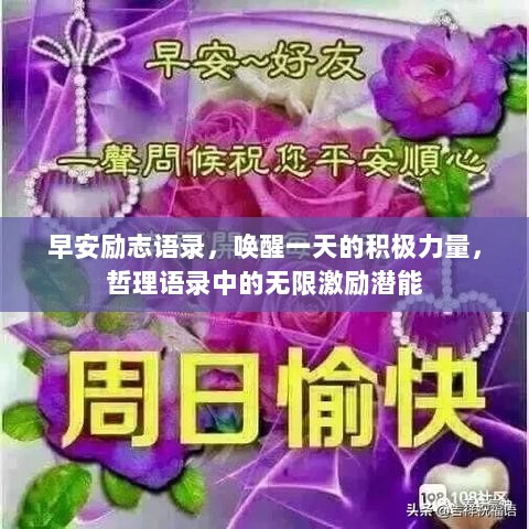 早安励志语录，唤醒一天的积极力量，哲理语录中的无限激励潜能