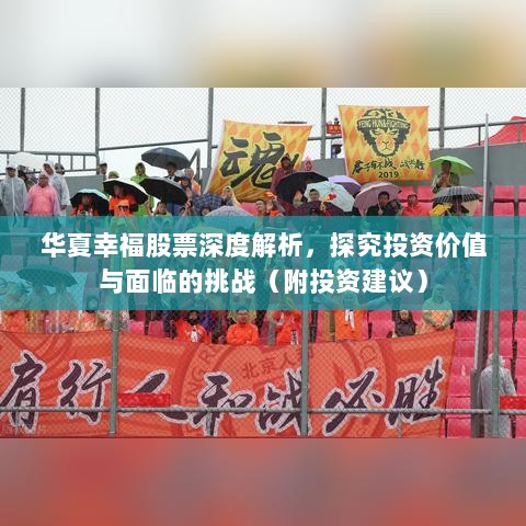 华夏幸福股票深度解析，探究投资价值与面临的挑战（附投资建议）