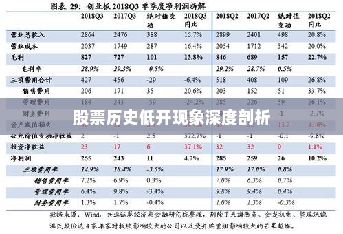 股票历史低开现象深度剖析