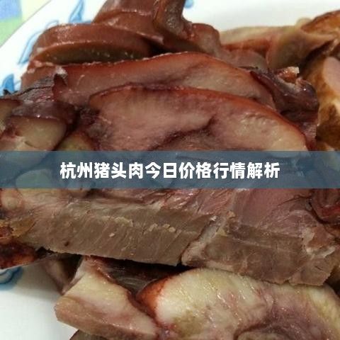 杭州猪头肉今日价格行情解析