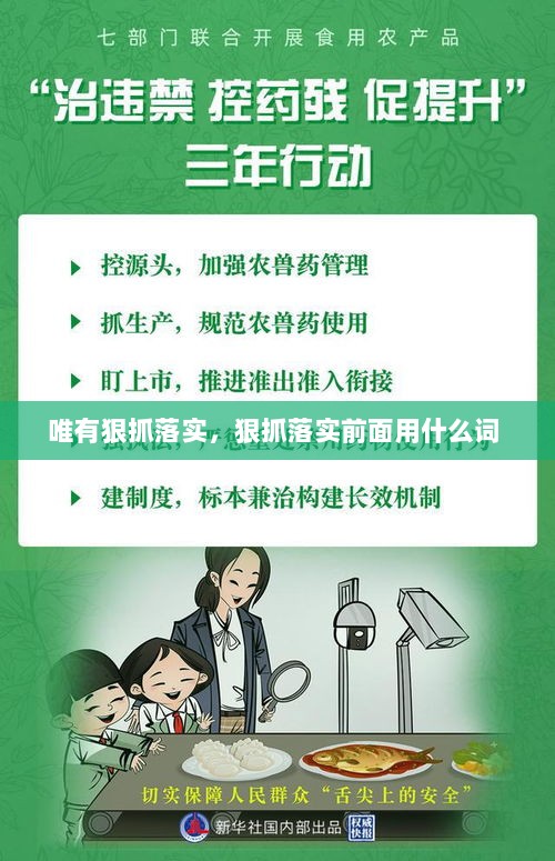 唯有狠抓落实，狠抓落实前面用什么词 